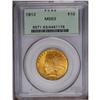 Image 1 : 1912 $10 MS63 PCGS. Rich orange toning 