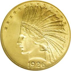 1926 $10 MS65 NGC. The 1926 ten dollar 