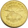 Image 2 : 1850 $20 AU55 NGC. A bright and well st