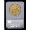 Image 2 : 1854 $20 Small Date AU50 NGC. The 1 in 