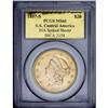 Image 3 : 1857-S $20 Spiked Shield MS66 PCGS. An 
