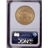 Image 2 : 1861 $20 AU58 NGC. Nice definition is n