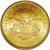 Image 2 : 1861 $20 MS62 ICG. The most commonly en