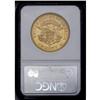 Image 2 : 1865-S $20 AU55 NGC. The 186 in the dat
