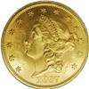 Image 1 : 1867 $20 MS63 PCGS. One of the few earl