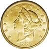 Image 1 : 1869-S $20 AU58 PCGS. The difficulty of