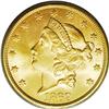 Image 1 : 1869-S $20 MS63 PCGS. This is an extrem