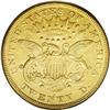 Image 2 : 1870-S $20 AU58 PCGS. This mildly proof