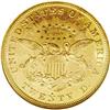 Image 2 : 1873-S $20 Open 3 MS61 NGC. Sharply det