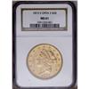 Image 3 : 1873-S $20 Open 3 MS61 NGC. Sharply det