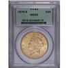 Image 3 : 1876-S $20 MS62 PCGS. A relatively high
