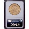 Image 2 : 1877-S $20 MS61 NGC. A radiant lemon-go