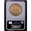 Image 2 : 1878-S $20 MS61 NGC. Moderately abraded