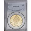 Image 1 : 1878-S $20 MS61 PCGS. Original apricot-