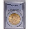 Image 1 : 1885-S $20 MS62 PCGS. An attentively st