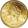 Image 1 : 1889 $20 MS62 PCGS. Boldly struck with 