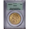 Image 1 : 1898-S $20 MS63 PCGS. This satiny apric