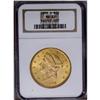 Image 1 : 1898-S $20 MS63 NGC. A thoroughly lustr