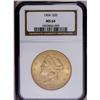 Image 1 : 1904 $20 MS64 NGC. This common date nea