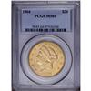 Image 1 : 1904 $20 MS64 PCGS. Bright satiny surfa