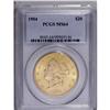 Image 1 : 1904 $20 MS64 PCGS. Flashy cartwheel lu