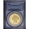 Image 3 : 1860 $20 PR64 Deep Cameo PCGS. 1860[$20