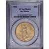 Image 1 : 1908 $20 No Motto MS65 PCGS. Long rays 