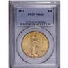 Image 1 : 1911 $20 MS63 PCGS. The finely granular