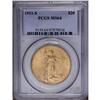 Image 1 : 1911-S $20 MS64 PCGS. Subtly variegated