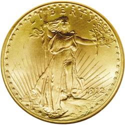 1912 $20 MS65 NGC. Fewer double eagles 
