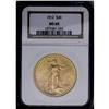 Image 3 : 1912 $20 MS65 NGC. Fewer double eagles 