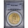 Image 3 : 1912 $20 MS65 PCGS. Gold specialist Dav