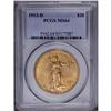 Image 1 : 1913-D $20 MS64 PCGS. A gorgeous near-G