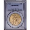 Image 1 : 1913-D $20 MS64 PCGS. Both sides are aw
