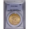 Image 3 : 1914 $20 MS63 PCGS. A light golden-brow