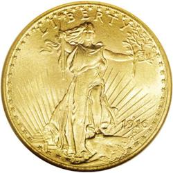 1916-S $20 MS65 NGC. The 1916-S is a re