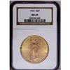 Image 1 : 1927 $20 MS65 NGC. Simply a blazing Gem