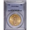 Image 1 : 1928 $20 MS64 PCGS. Exceptionally appea