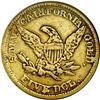 Image 2 : 1849 $5 Moffat & Co. Five Dollar--Clean