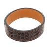 Image 1 : Hermes Embossed Leather Bracelet