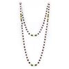 Image 2 : Contemporary Crysta;/Diamond/Ruby/Emerald Necklace