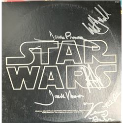 Signed Star Wars Soundtrack Album Cover