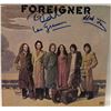 Image 1 : Signed Foreigner "Foreigner" Album Cover