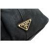 Image 5 : Prada Dark Blue Canvas Large Canapa Tote Bag