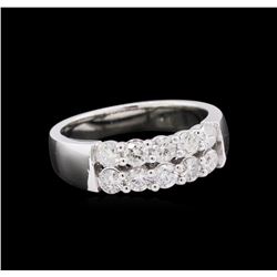 0.88 ctw Diamond Ring - 14KT White Gold