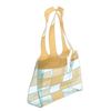 Image 2 : Chanel Beige Blue Clear Vinyl Patchwork Shoulder Bag