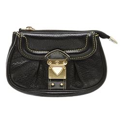 Louis Vuitton Black Suhali Leather Le Mignon Pouch Bag