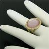 Image 7 : Ippolita Lollipop 18kt Yellow Gold Pink Mother of Pearl and Round Diamond Halo R