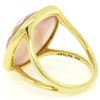 Image 9 : Ippolita Lollipop 18kt Yellow Gold Pink Mother of Pearl and Round Diamond Halo R