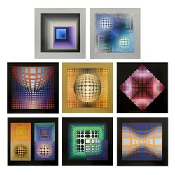 Structure Universelles Du Damier by Vasarely (1908-1997)
